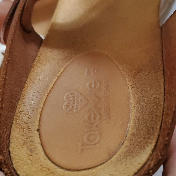 TakeMe Lopaz Too Slide Wedge Thong Sandal Size 10 - Picture 9 of 9